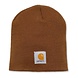 Carhartt Acrylic Knit Hat Bruin Muts Carhartt Acrylic Knit Hat Bruin Muts