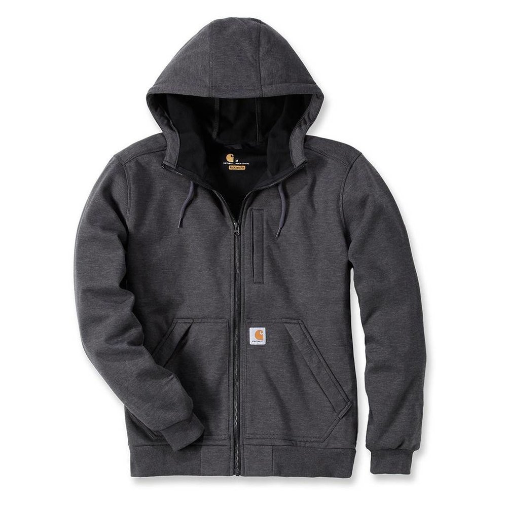 Carhartt Wind Fighter Hooded Sweatshirt Carbon Heather Heren