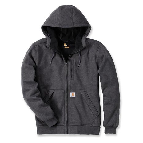 Carhartt Wind Fighter Hooded Sweatshirt Carbon Heather Heren