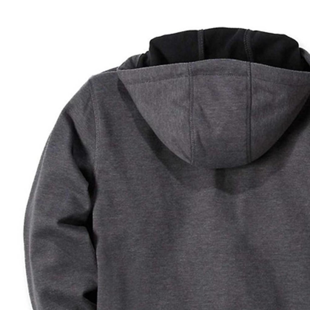 Carhartt Wind Fighter Hooded Sweatshirt Carbon Heather Heren