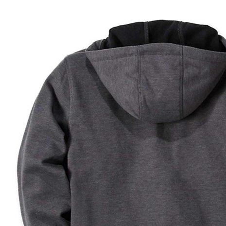 Carhartt Wind Fighter Hooded Sweatshirt Carbon Heather Heren