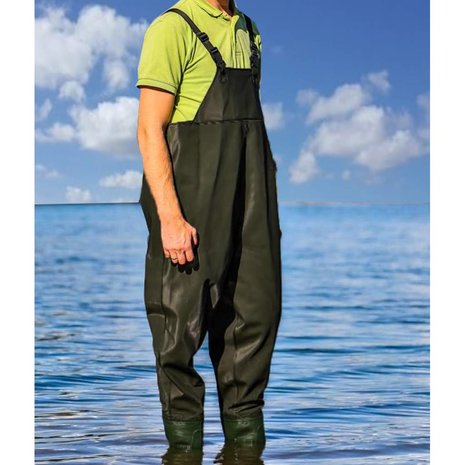 Lion Sports PVC Groen Waadpak Lion Sports PVC Groen Waadpak