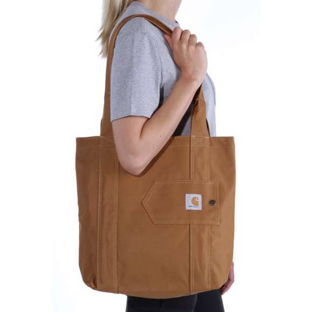 Essentials Tote Bruin Schoudertas