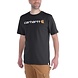 Carhartt Core Logo Zwart T-Shirt Heren Carhartt Core Logo Zwart T-Shirt Heren