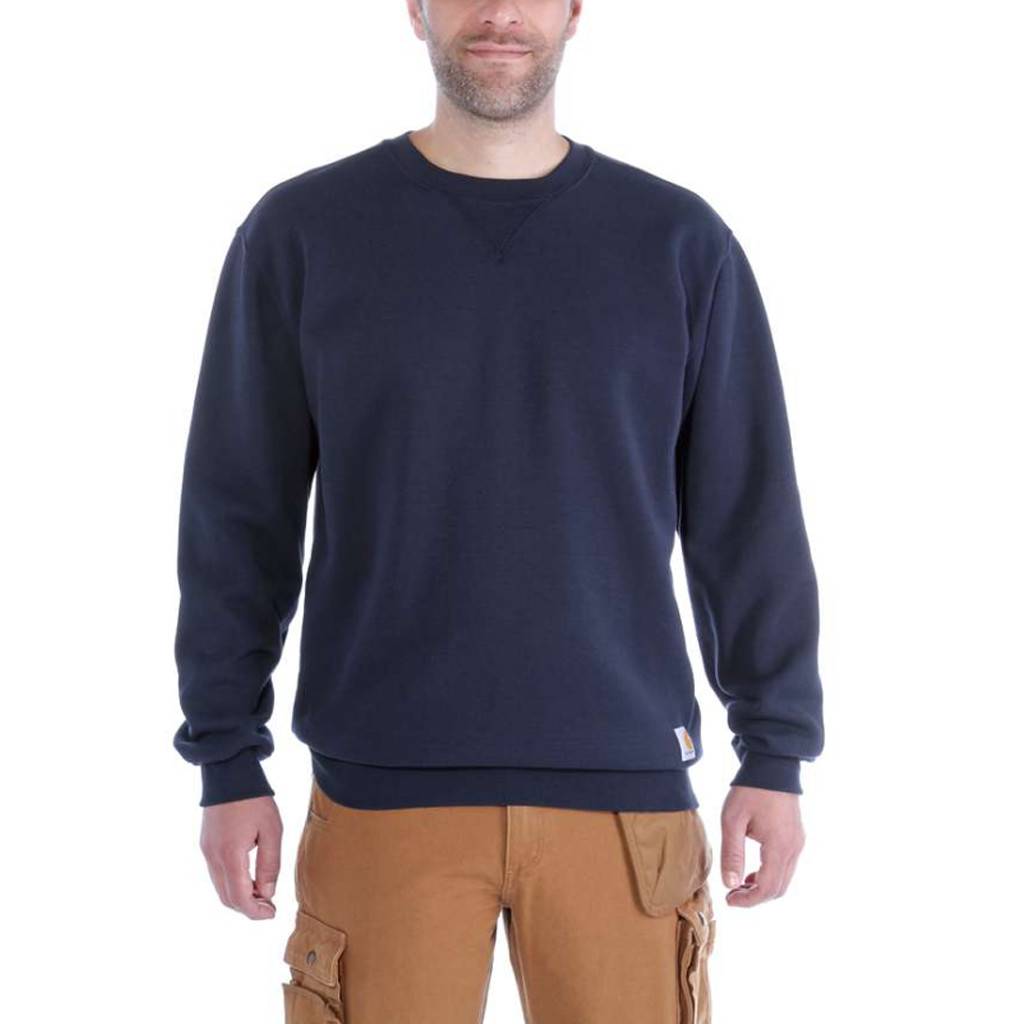 Midweight Crewneck Sweatshirt New Navy Heren