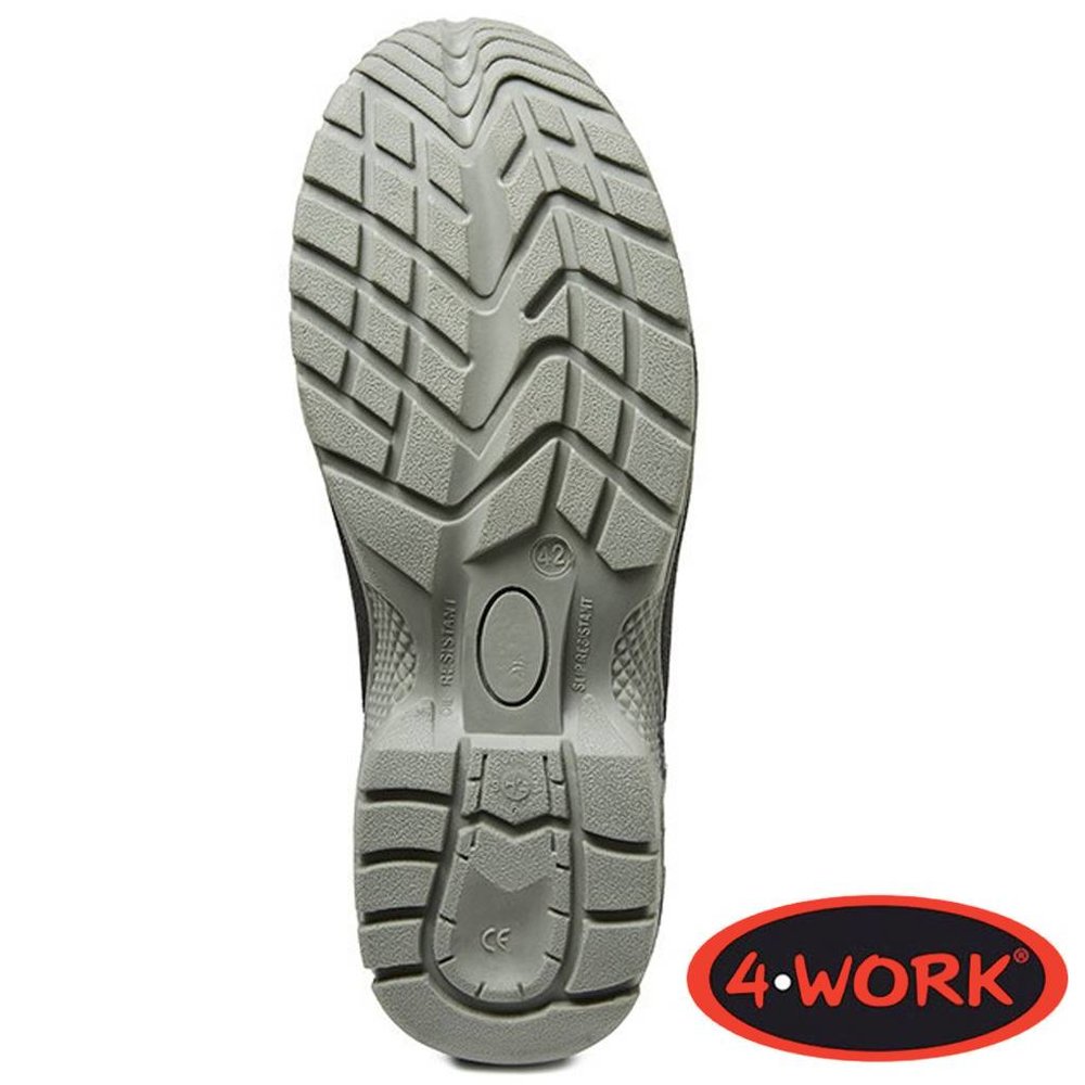 4WORK Zwart Laag S3 - 4W15 Werkschoenen 4WORK Zwart Laag S3 - 4W15 Werkschoenen