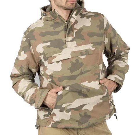 Brandit Windbreaker Light Woodland Camo Brandit Windbreaker Light Woodland Camo