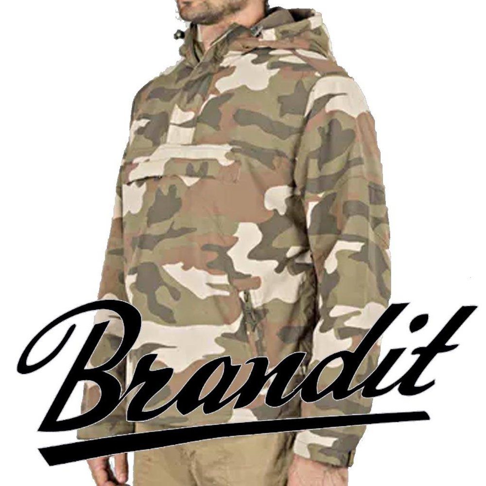Brandit Windbreaker Light Woodland Camo Brandit Windbreaker Light Woodland Camo