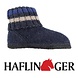 Haflinger Paul Jeans Wol Pantoffels - Sloffen Haflinger Paul Jeans Wol Pantoffels - Sloffen