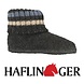 Haflinger Paul Graphit Wol Pantoffels - Sloffen Haflinger Paul Graphit Wol Pantoffels - Sloffen