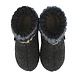 Haflinger Paul Graphit Wol Pantoffels - Sloffen Haflinger Paul Graphit Wol Pantoffels - Sloffen