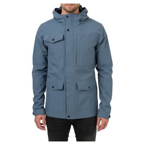 Agu Urban Outdoor 2.5L Regenjas Dusty Blue Heren Agu Urban Outdoor 2.5L Regenjas Dusty Blue Heren