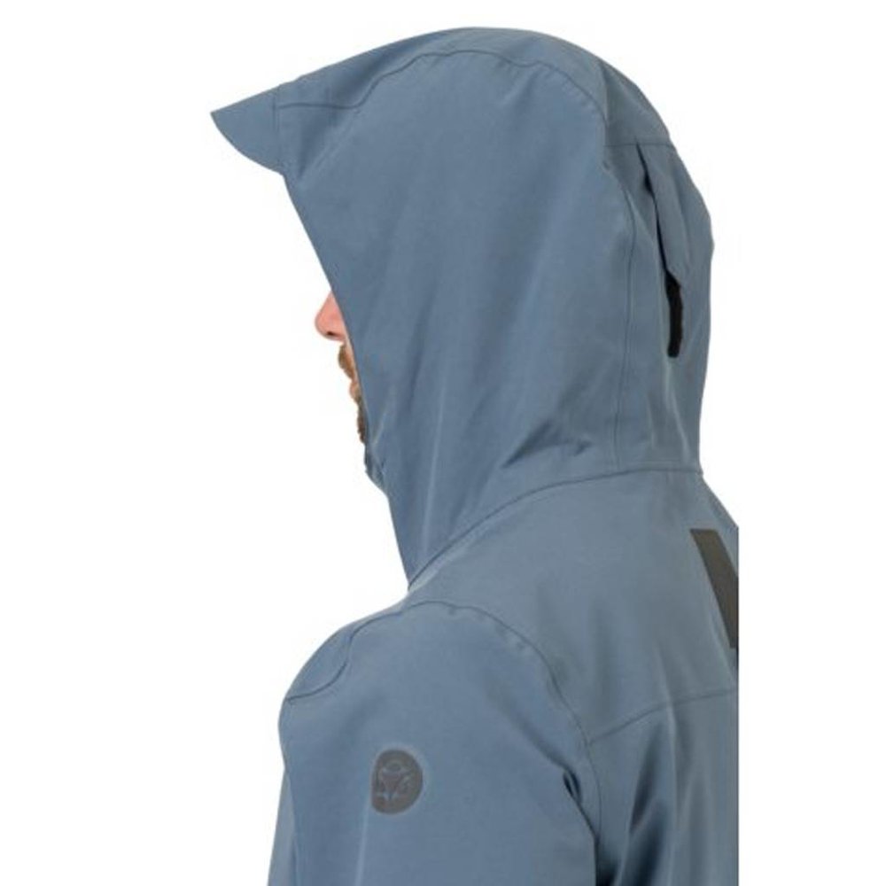 Agu Urban Outdoor 2.5L Regenjas Dusty Blue Heren Agu Urban Outdoor 2.5L Regenjas Dusty Blue Heren