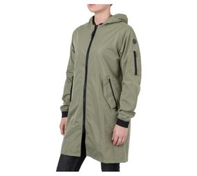 Agu Urban Outdoor Long Bomber Pistachio Regenjas Dames