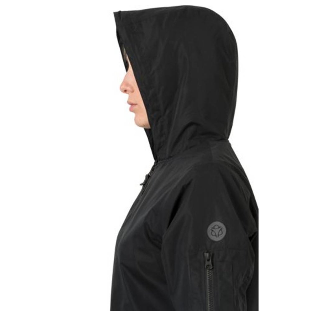 Agu Urban Outdoor Long Bomber Regenjas Zwart Dames Agu Urban Outdoor Long Bomber Regenjas Zwart Dames