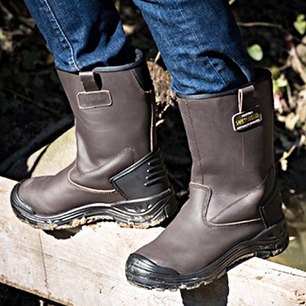 Safety Jogger Boreas S3 Donkerbruin Werklaarzen Uniseks