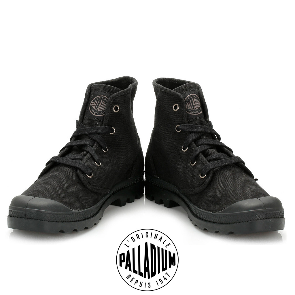 Palladium Pampa Hi Zwart Schoenen Heren