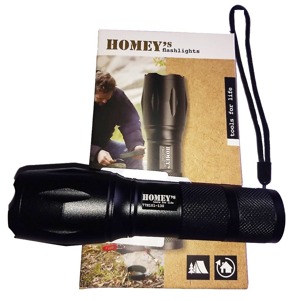 Homey's Zaklamp Fieldpal L1 T6 LED 800 Lumen Homey's Zaklamp Fieldpal L1 T6 LED 800 Lumen