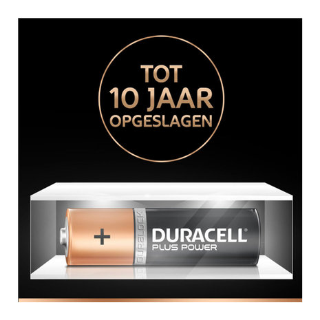 Duracell AA x4 Plus Power Batterijen Duracell AA x4 Plus Power Batterijen