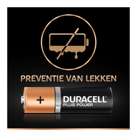 Duracell AA x4 Plus Power Batterijen Duracell AA x4 Plus Power Batterijen