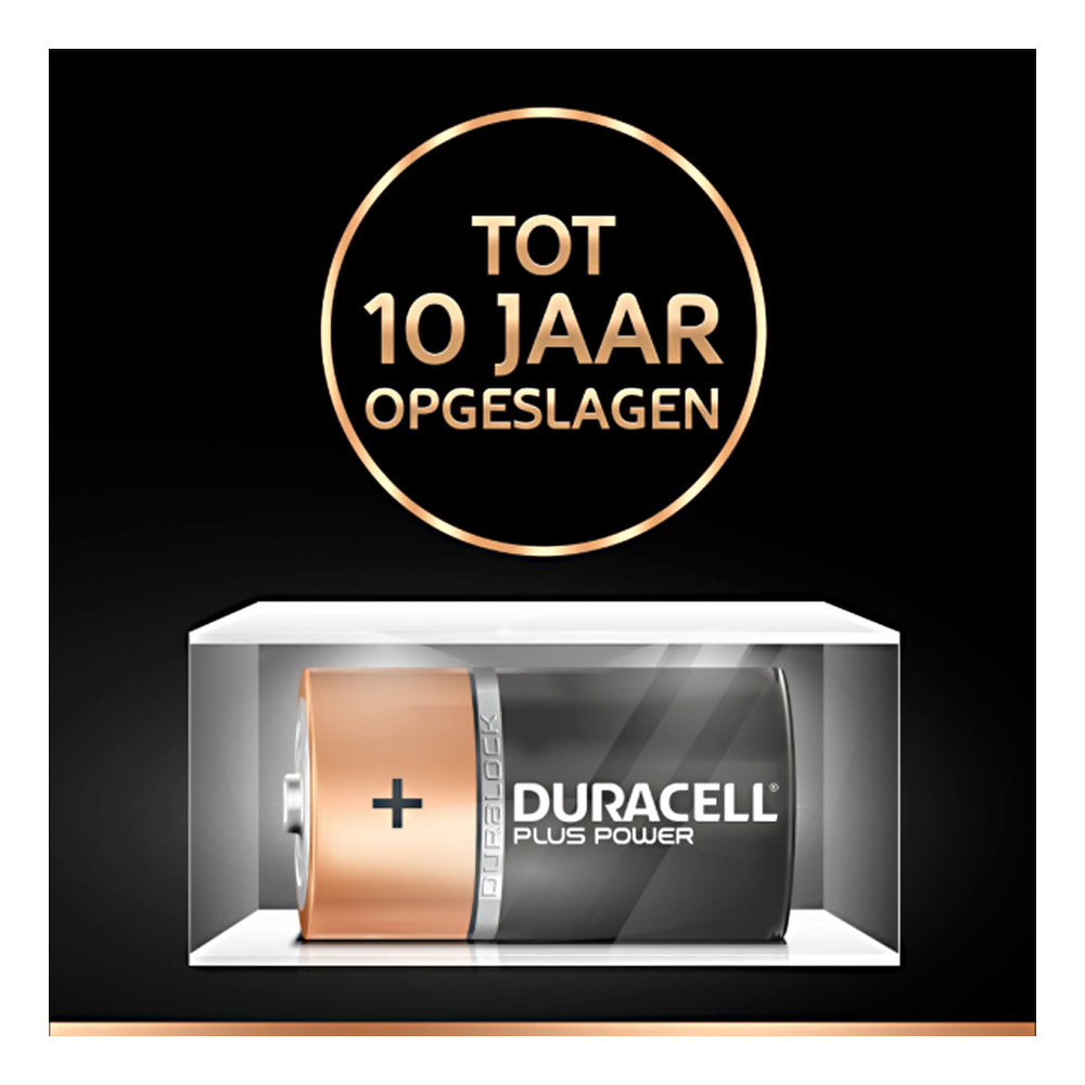Duracell D x2 LR20 Plus Power Batterijen Duracell D x2 LR20 Plus Power Batterijen