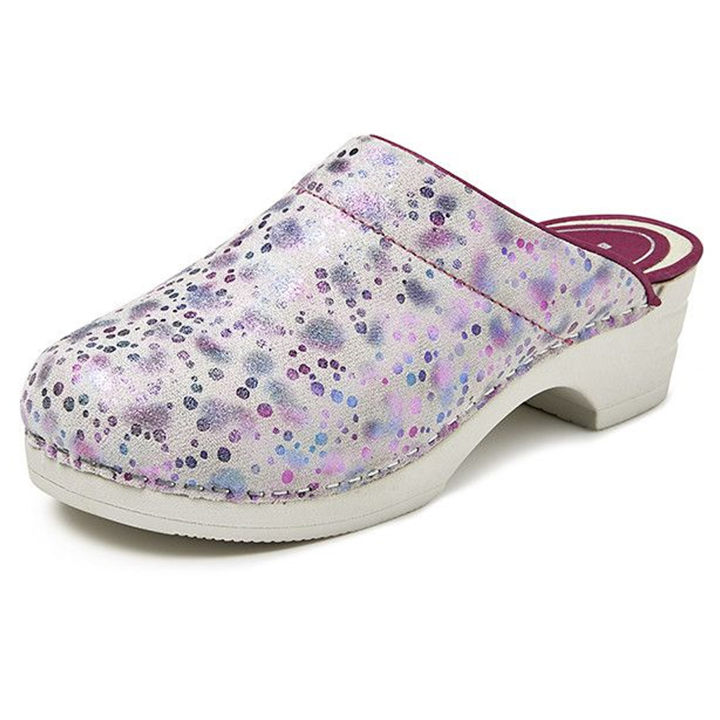 Bighorn - 5030 clog buigzame zool space licht roze - Maat 40