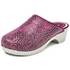 Bighorn 5030 Panter Fuchsia Medische Klompen Dames Bighorn 5030 Panter Fuchsia Medische Klompen Dames