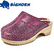 Bighorn 3630 Panter Fuchsia Medische Klompen Dames Bighorn 3630 Panter Fuchsia Medische Klompen Dames