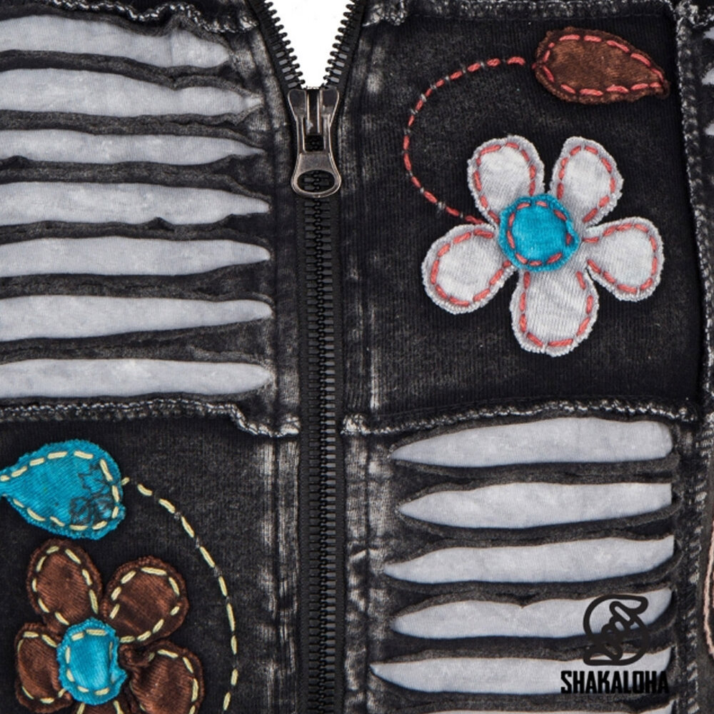 Shakaloha Madzz Black Vest Dames Shakaloha Madzz Black Vest Dames