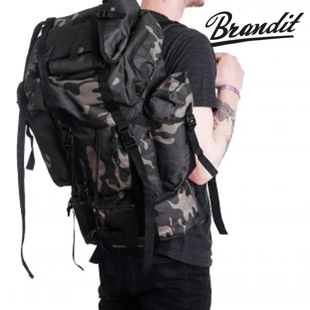 Brandit Combat Backpack Dark Camo 65 Liter Rugzak