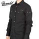Brandit Slim Fit Black Overhemd Heren
