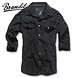 Brandit Slim Fit Black Overhemd Heren