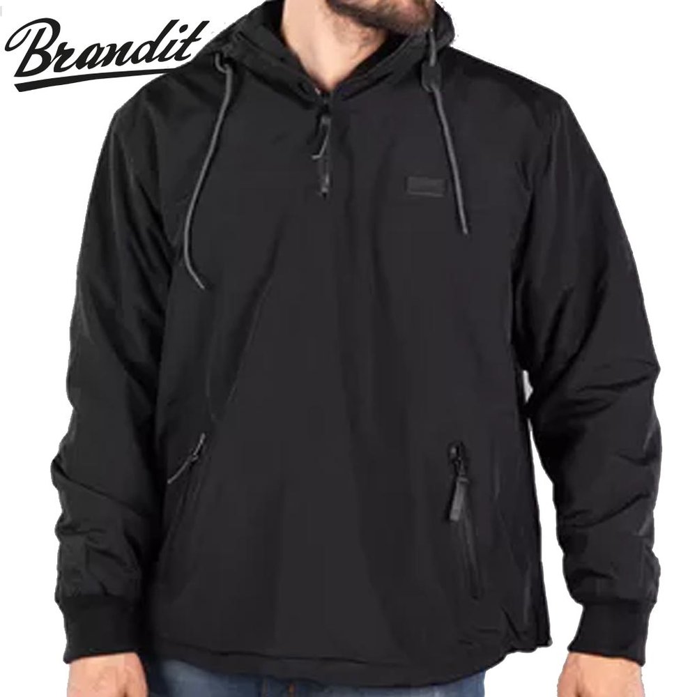 Brandit Luke Windbreaker Zwart Brandit Luke Windbreaker Zwart