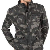 Brandit Britannia Dark Camo Jas Heren