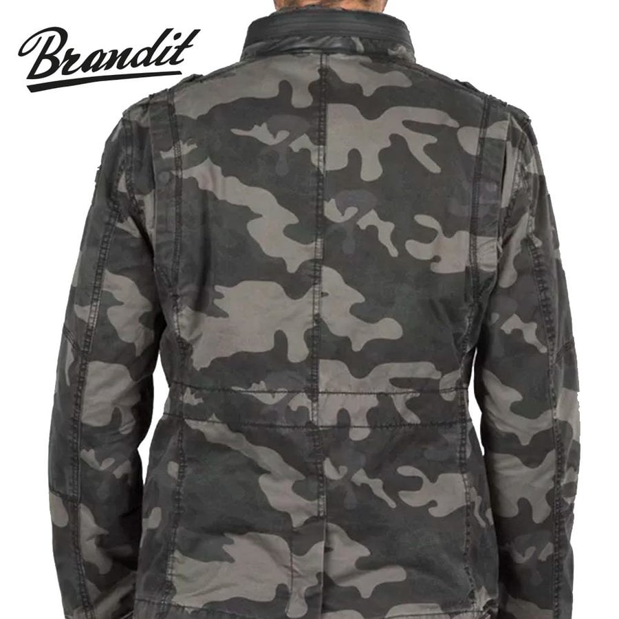 Jas Brandit Britannia Dark Camouflage Heren Army Style 