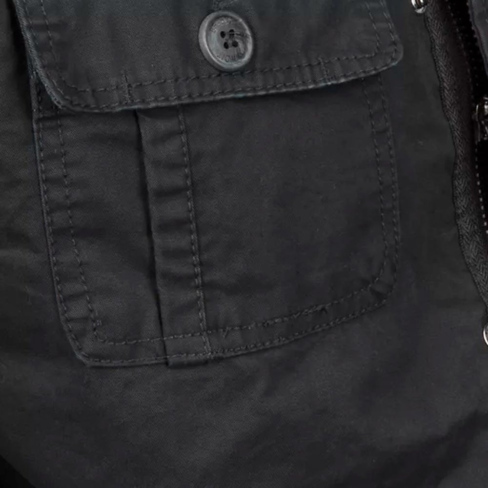 Brandit Britannia Zwart Jas Heren