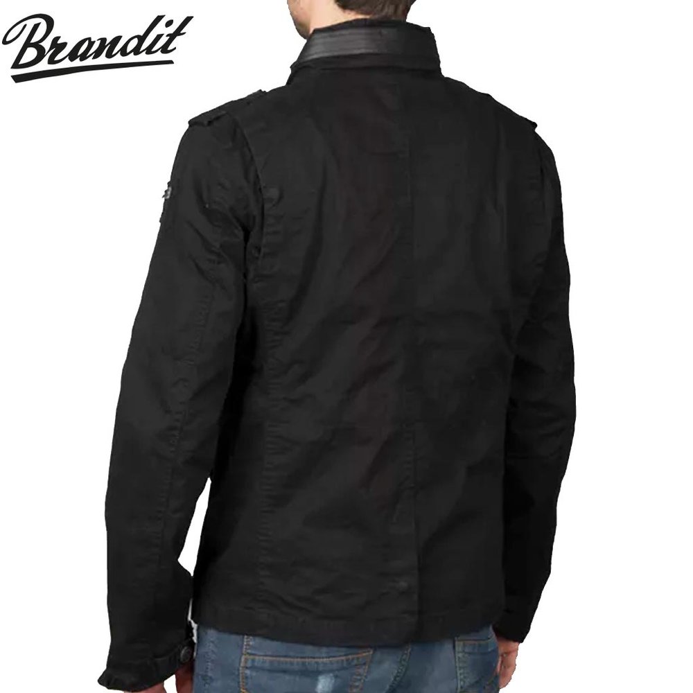 Brandit Britannia Zwart Jas Heren