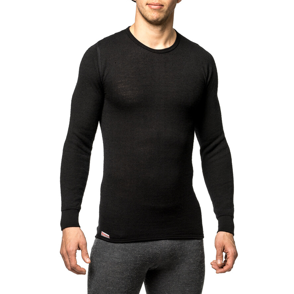 Crewneck 200 Zwart Longsleeve Shirt Crewneck 200 Zwart Longsleeve Shirt