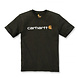 Carhartt Core Logo Peat T-Shirt Heren Carhartt Core Logo Peat T-Shirt Heren