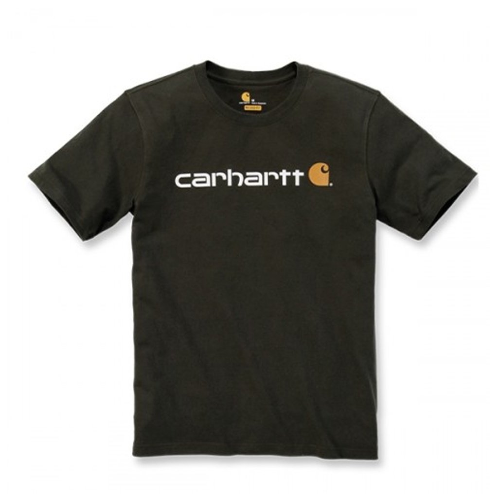 Carhartt EMEA Core Logo Peat T-Shirt Heren L