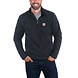 Carhartt Dalton Half Zip Black Heather Fleece Trui Heren Carhartt Dalton Half Zip Black Heather Fleece Trui Heren