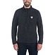 Carhartt Dalton Half Zip Black Heather Fleece Trui Heren Carhartt Dalton Half Zip Black Heather Fleece Trui Heren