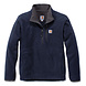 Carhartt Dalton Half Zip Navy Heather Fleece Trui Heren Carhartt Dalton Half Zip Navy Heather Fleece Trui Heren