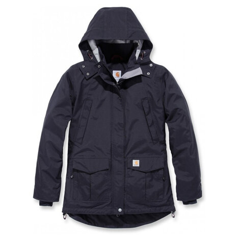 Carhartt Shoreline Jacket Zwart Jas Dames