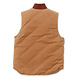 Carhartt Duck Vest Arctic Quilt Lined Bruin Bodywarmer Heren Carhartt Duck Vest Arctic Quilt Lined Bruin Bodywarmer Heren