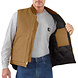 Carhartt Duck Vest Arctic Quilt Lined Bruin Bodywarmer Heren Carhartt Duck Vest Arctic Quilt Lined Bruin Bodywarmer Heren