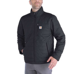 Carhartt Rain Defender Lightweight Insulated Zwart Jas Heren Carhartt Rain Defender Lightweight Insulated Zwart Jas Heren