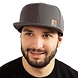 Carhartt Firm Duck Flat Brim Zwart Cap Carhartt Firm Duck Flat Brim Zwart Cap