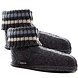 Haflinger Paul Graphit Wol Pantoffels - Sloffen Haflinger Paul Graphit Wol Pantoffels - Sloffen