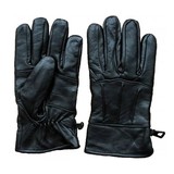 Classic Lederen Handschoenen Zwart Classic Lederen Handschoenen Zwart